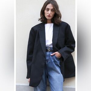 Frankie Shop Oversized Boyfriend Blazer